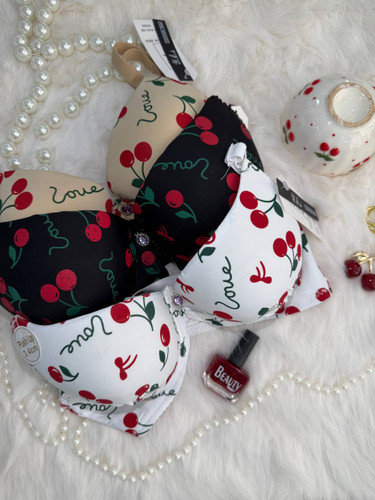 سوتین زنانه اسفنجی cherry🍒